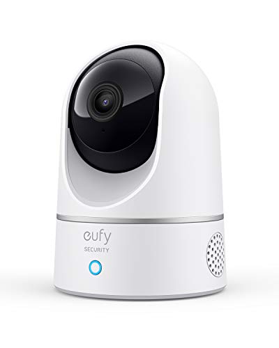 eufy Security Solo IndoorCam P24, 2K, Pan & Tilt, Indoor Security Camera, Wi-Fi Plug-in Camera, Human & Pet AI, Voice Assistant Compatibility, Night Vision, Motion Tracking, HomeBase not Compatible