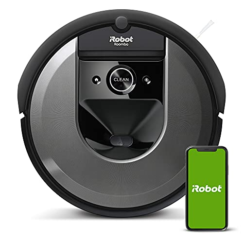 iRobot Roomba i7 (7150) Robot Vacuum- Wi-Fi Connected, Smart Mapping, Works with Alexa, Ideal for Pet Hair, Works With Clean Base, Black