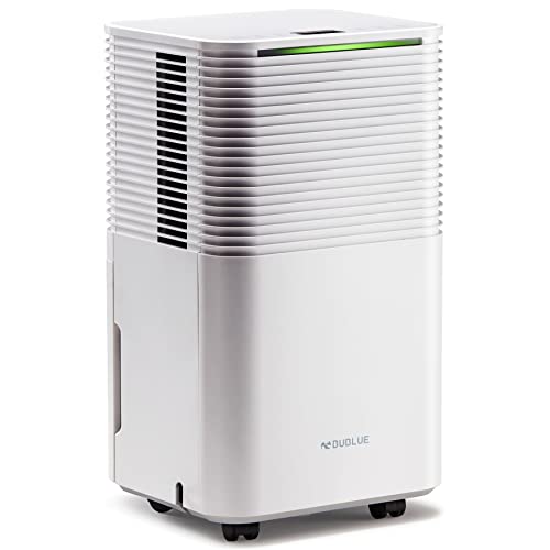 BUBLUE 2000 Sq. Ft 25 Pint Dehumidifier for Basements, Home and Large Room with Auto or Manual Drainage | 36 db Industry Leading Noise Reducing | Integrated Air Filters, 3 Operation Modes, Clothes Drying
