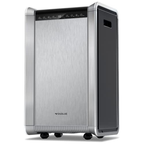 BUBLUE 8,500 Sq. Ft 125 Pint Energy Star Certified Dehumidifier for Basements, Home and Large Room with Auto or Manual Drainage | 50db Industry Leading Noise Reducing | 1.72 Gallon Water Tank | Energy Saving, 3 Operation Modes, and 24 hr Timer | Household Commercial Dual-purpose