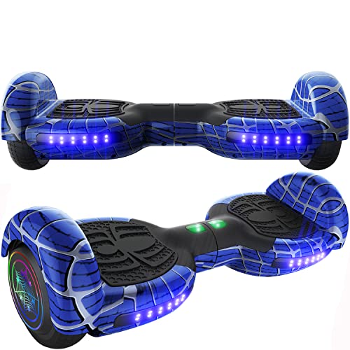 Emaxusa Hoverboard for Kids, with Bluetooth Speaker and LED Lights 6.5" Wheels Self Balancing Scooter Hoverboard for Kids Ages 6-12, UL Safety Certified (Blue) Emaxusa Hoverboard for Kids, with Bluetooth Speaker and LED Lights 6.5" Wheels Self Balancing Scooter Hoverboard for Kids Ages 6-12, UL Safety Certified (Blue)