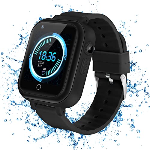 4G Kids SmartWatch - SmartWatch for Kids with GPS Tracker and Calling Waterproof, Cell Phone Watch for Age 3-15 Years Old Girls Boys Smart Watch Smartphone Support SIM Card WiFi Games 4G Kids SmartWatch - SmartWatch for Kids with GPS Tracker and Calling Waterproof, Cell Phone Watch for Age 3-15 Years Old Girls Boys Smart Watch Smartphone Support SIM Card WiFi Games