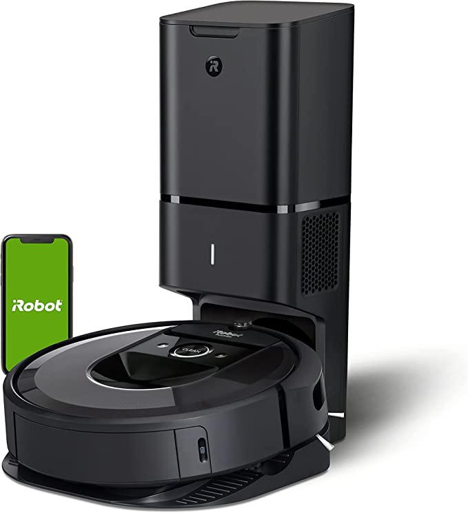  iRobot Roomba i7+ (7550) Robot Vacuum with Automatic Dirt Disposal 