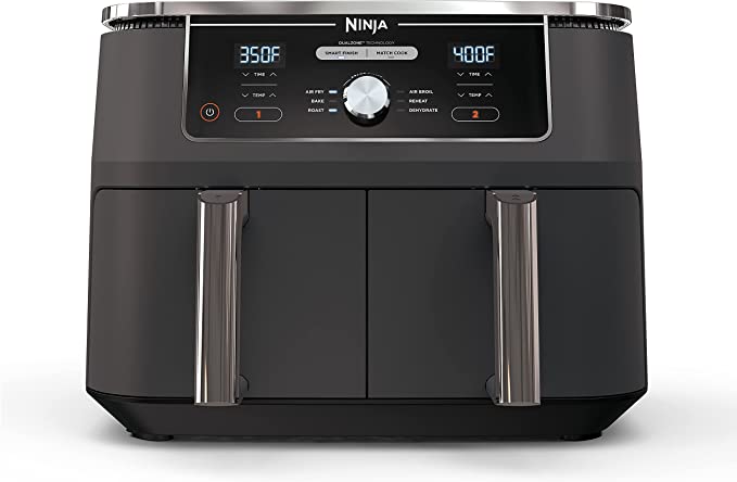 Ninja DZ401 Foodi 10 Quart 6-in-1 DualZone XL 2-Basket Air Fryer 